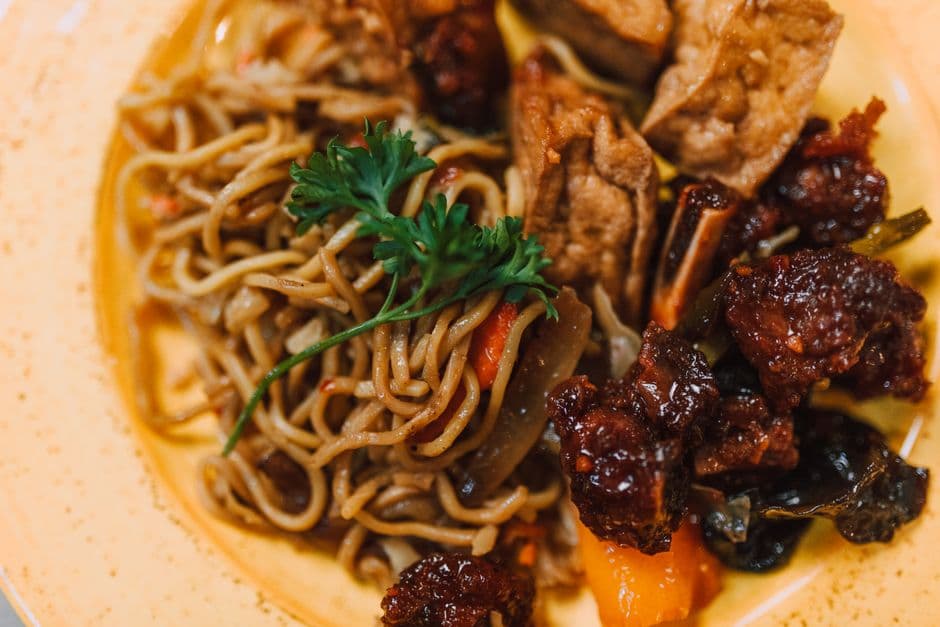 Lamb Hakka Noodles